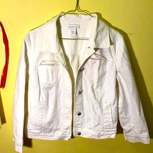 White Jean Jacket